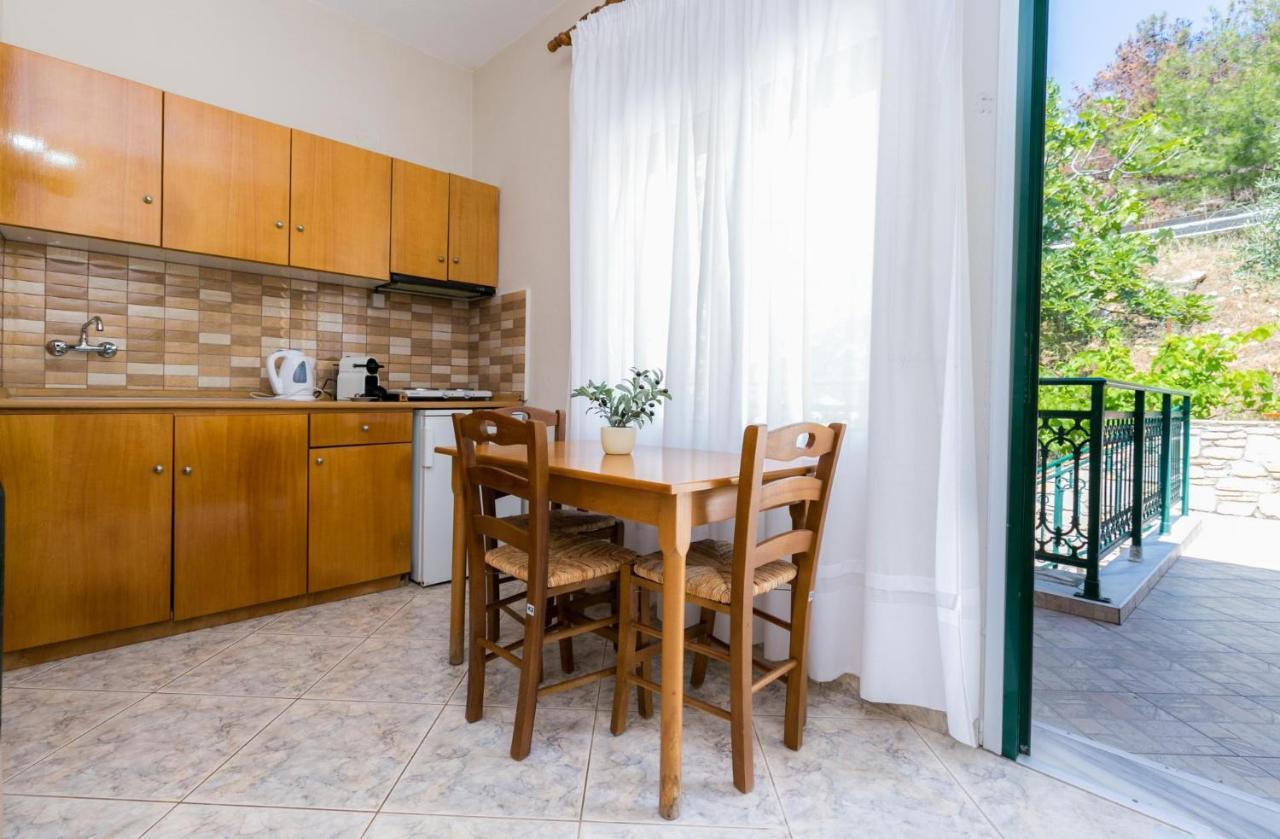 Petra Mare Apartments Алики Экстерьер фото