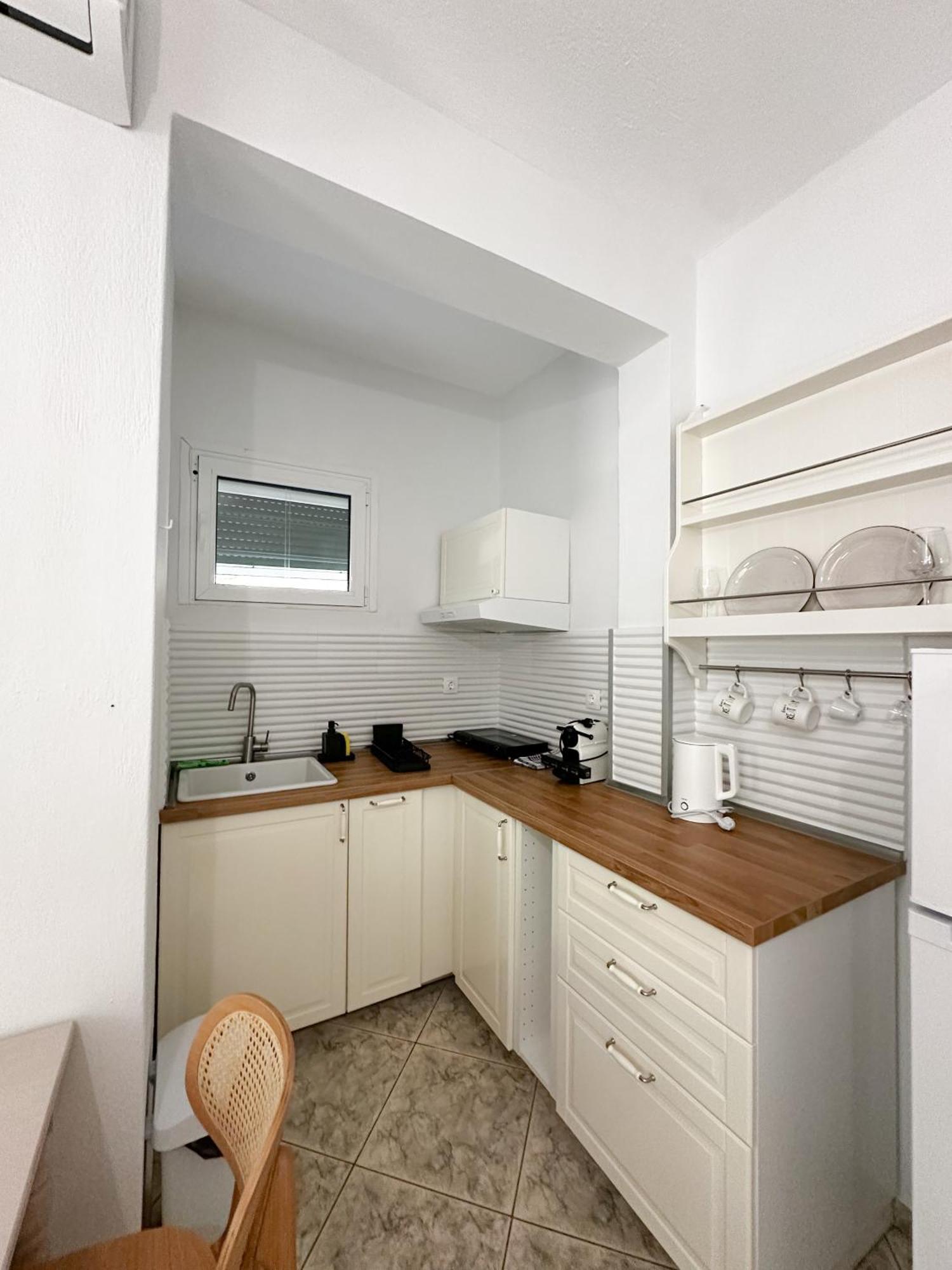 Petra Mare Apartments Алики Экстерьер фото